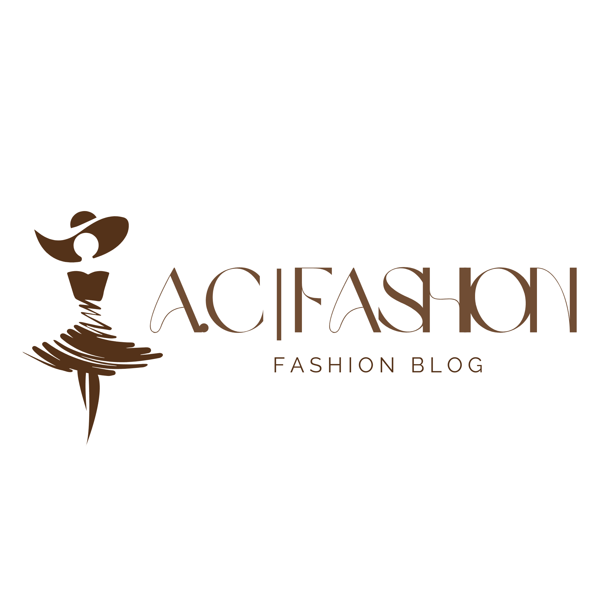 brown minimalist fashion brand logo